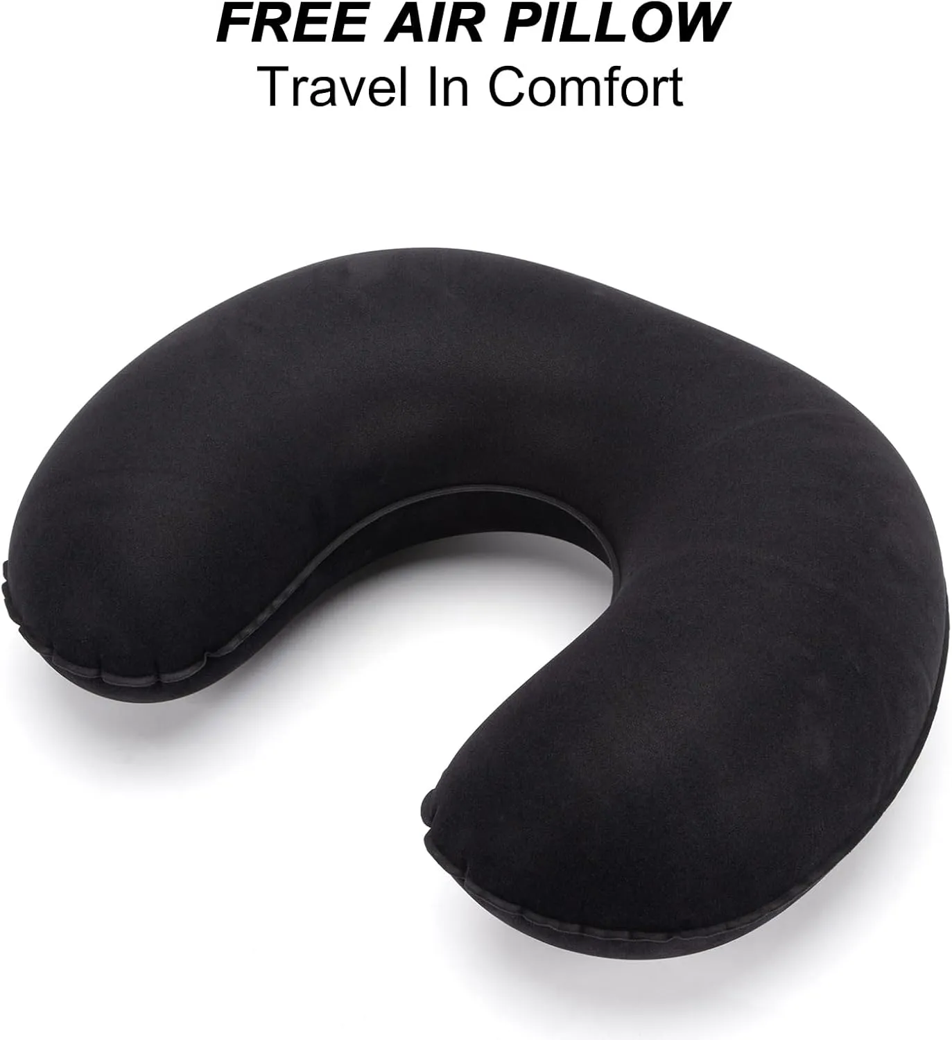 17X13X8 Inches JetBlus Airlines Personal Item Under Seat Duffel Bag With Free Pillow And USB Port Suitable for Major Airlines including Spirit, Jetblue, Frontier, and American (Navy)