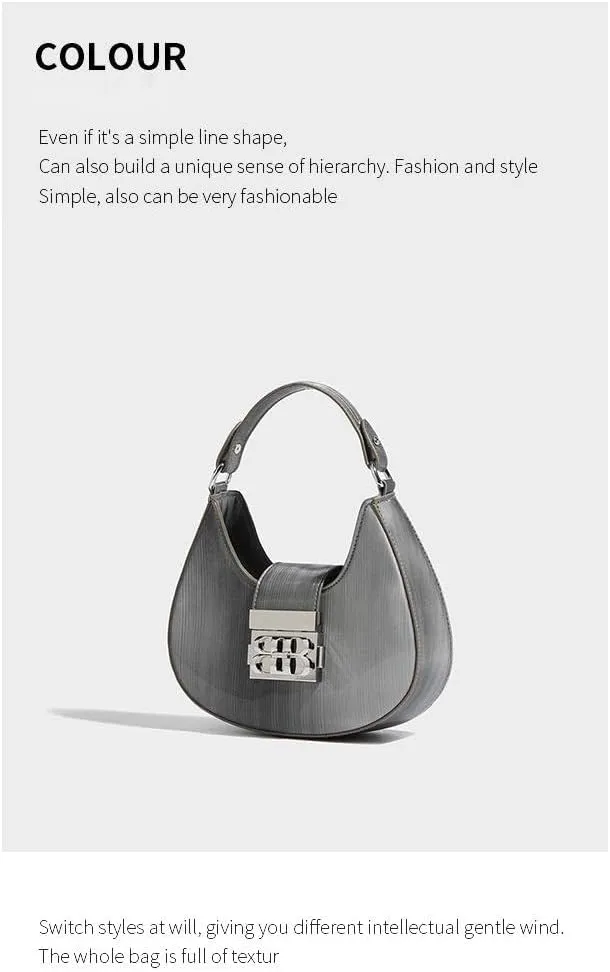 2022 summer bag 5D gradient technology chain niche design crescent handbags for women red crossbody bag shoulder bags handbag on clearance messenger purse travel trendy cute fashion tote
