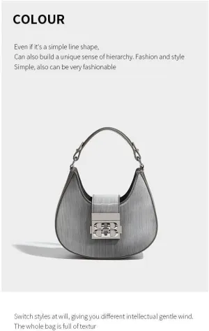2022 summer bag 5D gradient technology chain niche design crescent handbags for women red crossbody bag shoulder bags handbag on clearance messenger purse travel trendy cute fashion tote