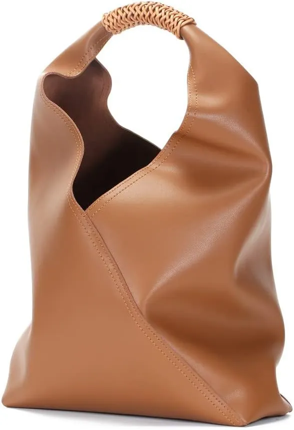 2025 Large Capacity Women's Luxury Light Luxury New Leather Women's Bag Underarm Bag Handbill Shoulder Tote Bag