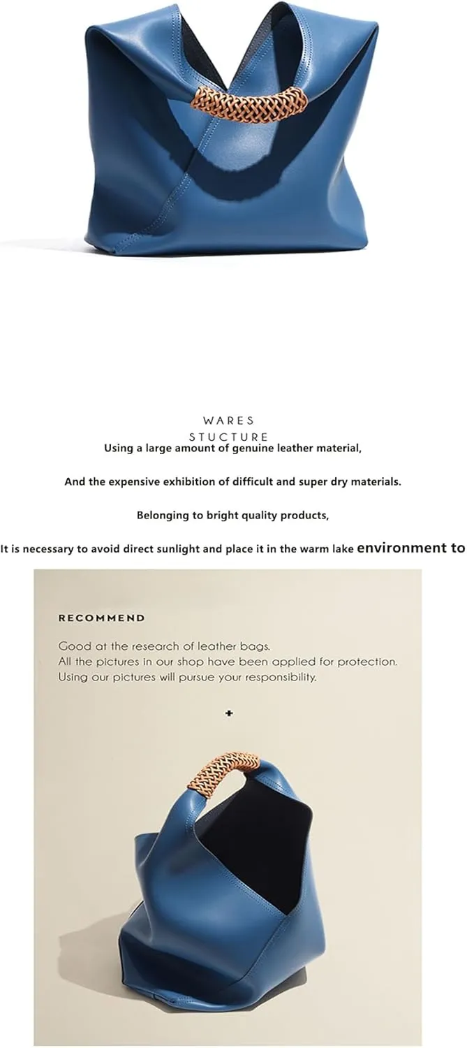 2025 Large Capacity Women's Luxury Light Luxury New Leather Women's Bag Underarm Bag Handbill Shoulder Tote Bag