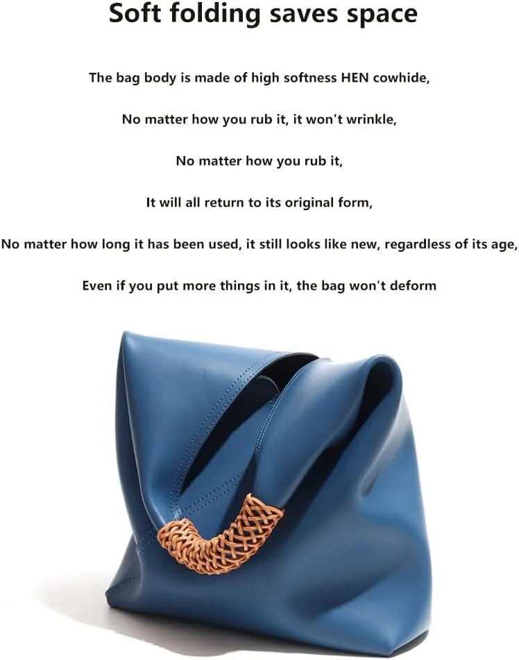 2025 Large Capacity Women's Luxury Light Luxury New Leather Women's Bag Underarm Bag Handbill Shoulder Tote Bag