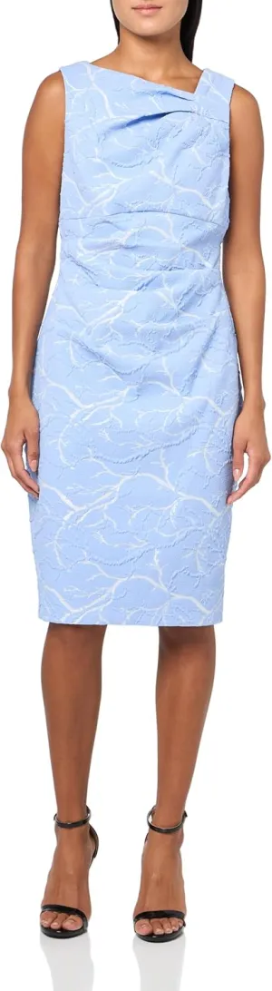 Adrianna Papell Women's Strech Jacquard Dress