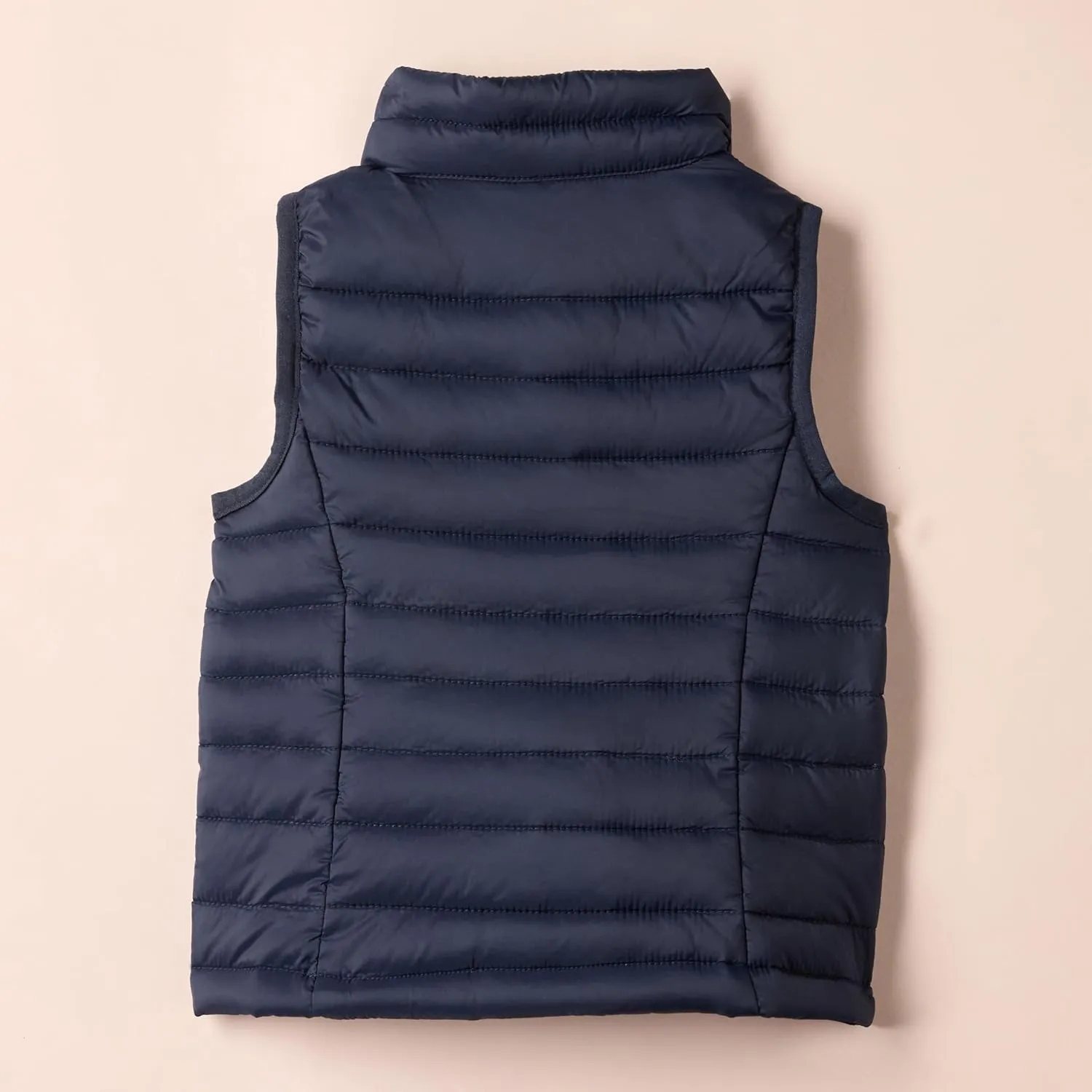 Amazon Essentials Girls and Toddlers' Lightweight Water-Resistant Packable Puffer Vest