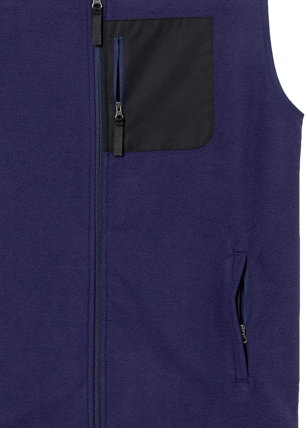 Amazon Essentials Men's Full-Zip Polar Fleece Vest (Available in Big & Tall)