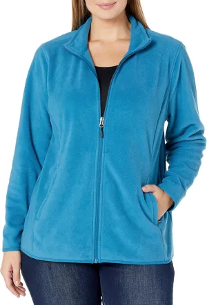 Amazon Essentials Women's Classic-Fit Full-Zip Polar Soft Fleece Jacket (Available in Plus Size)