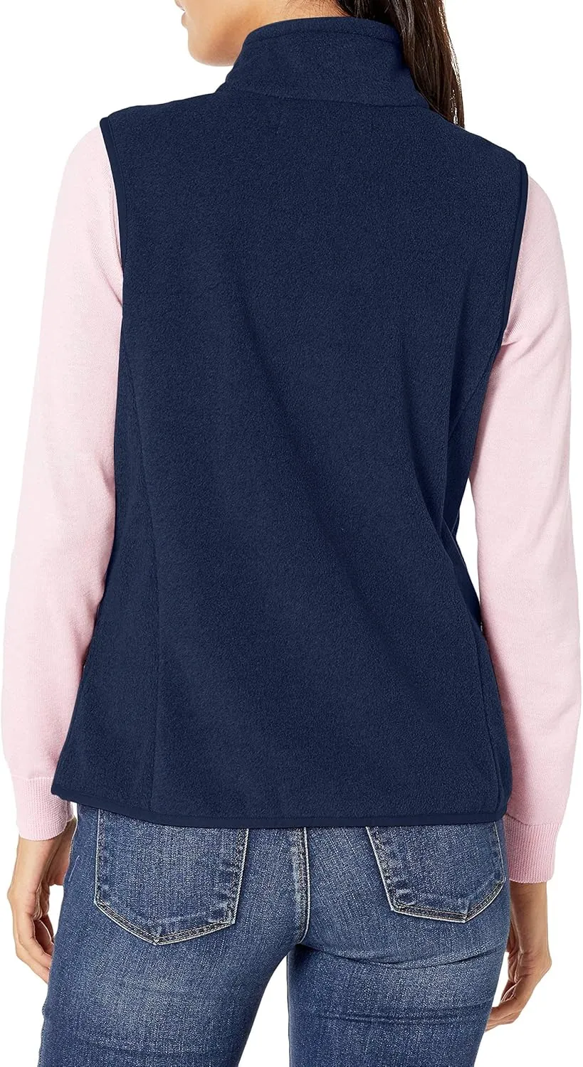 Amazon Essentials Women's Classic-Fit Sleeveless Polar Soft Fleece Vest (Available in Plus Size)