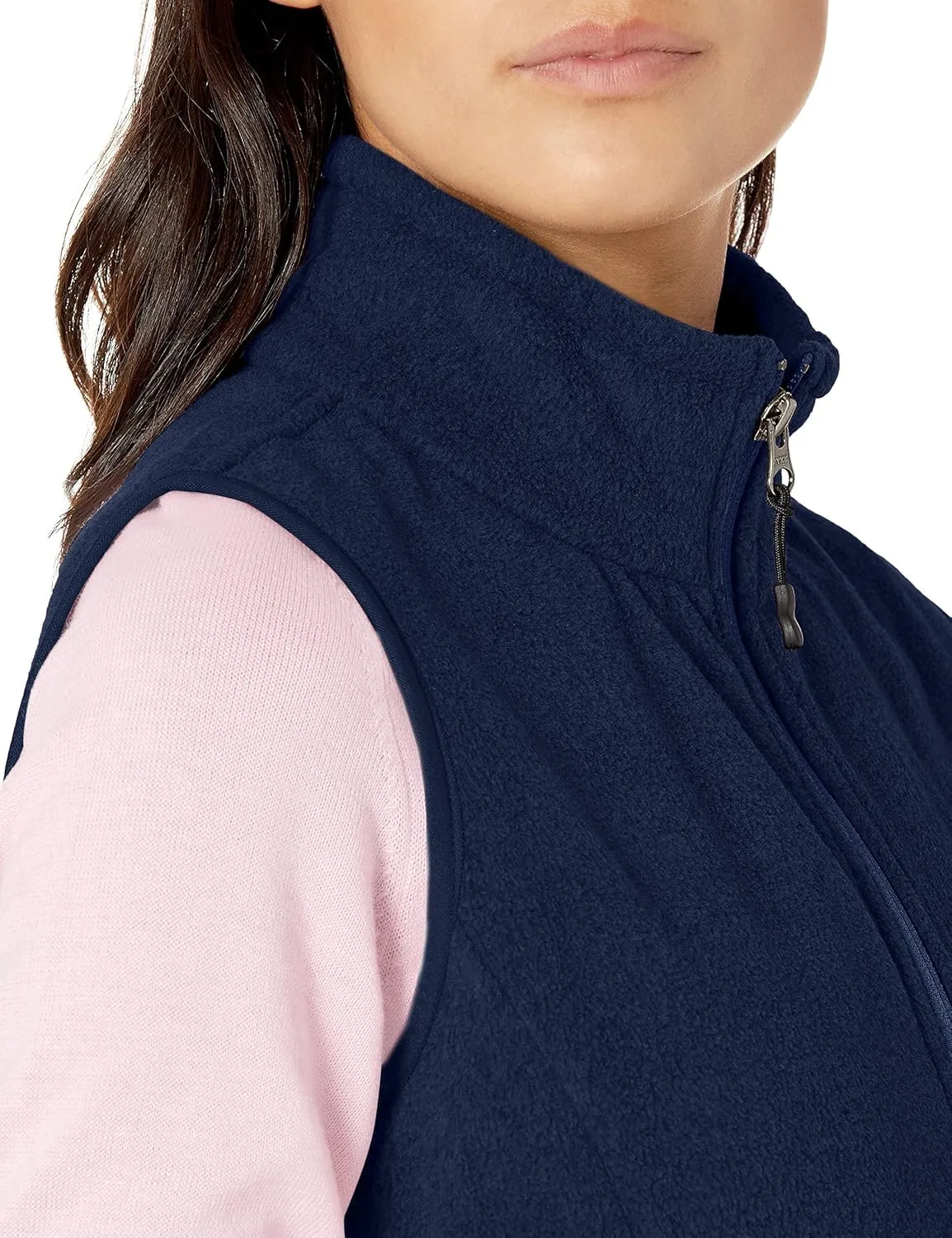 Amazon Essentials Women's Classic-Fit Sleeveless Polar Soft Fleece Vest (Available in Plus Size)