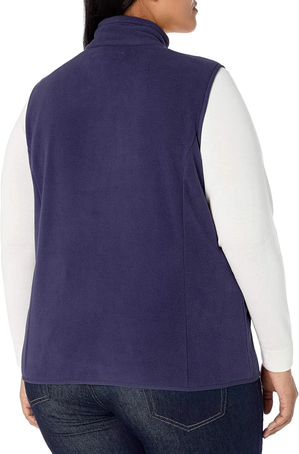 Amazon Essentials Women's Classic-Fit Sleeveless Polar Soft Fleece Vest (Available in Plus Size)