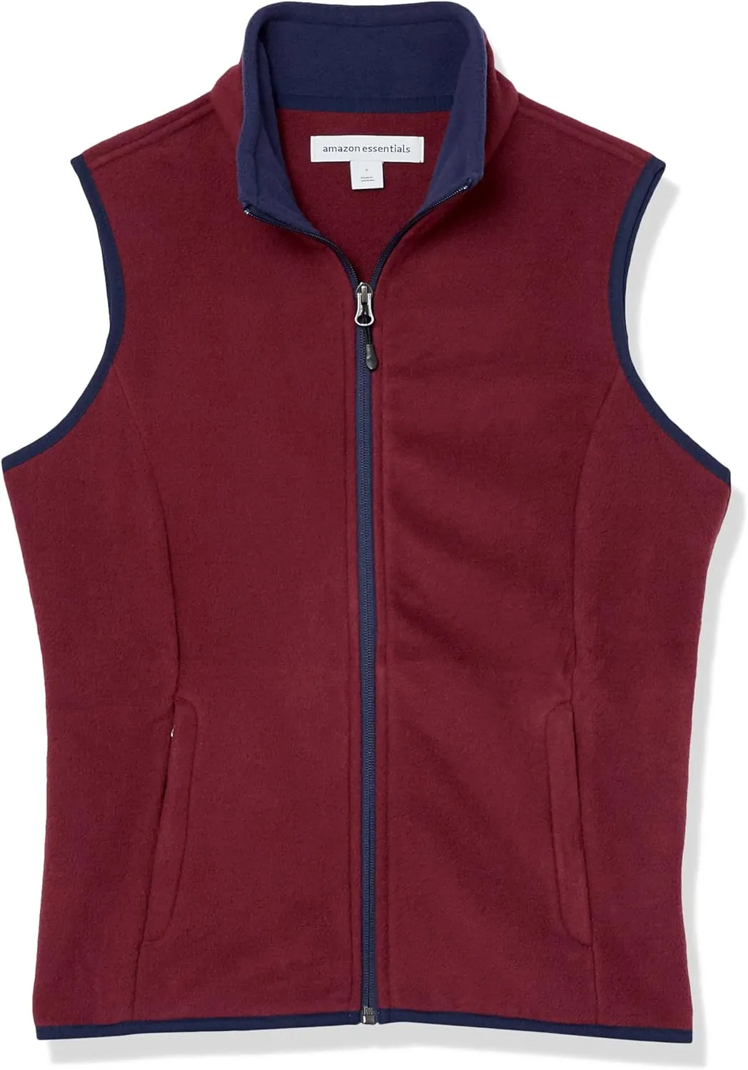 Amazon Essentials Women's Classic-Fit Sleeveless Polar Soft Fleece Vest (Available in Plus Size)