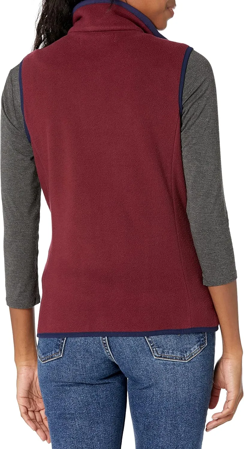 Amazon Essentials Women's Classic-Fit Sleeveless Polar Soft Fleece Vest (Available in Plus Size)