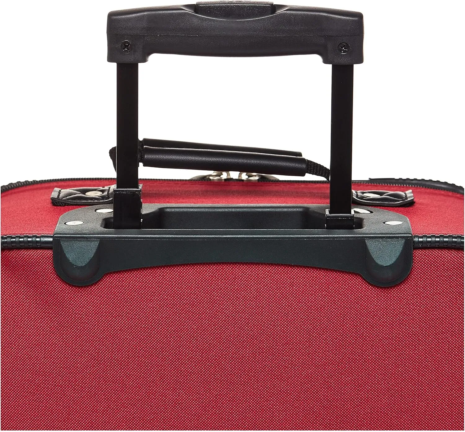 American Tourister Fieldbrook XLT Softside Upright Luggage, Red/Black, 3-Piece Set (BB/21/25)