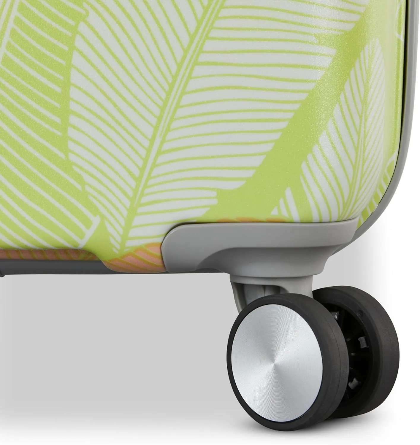American Tourister Moonlight Hardside Expandable Luggage with Spinner Wheels, Palm, Carry-On 20-Inch