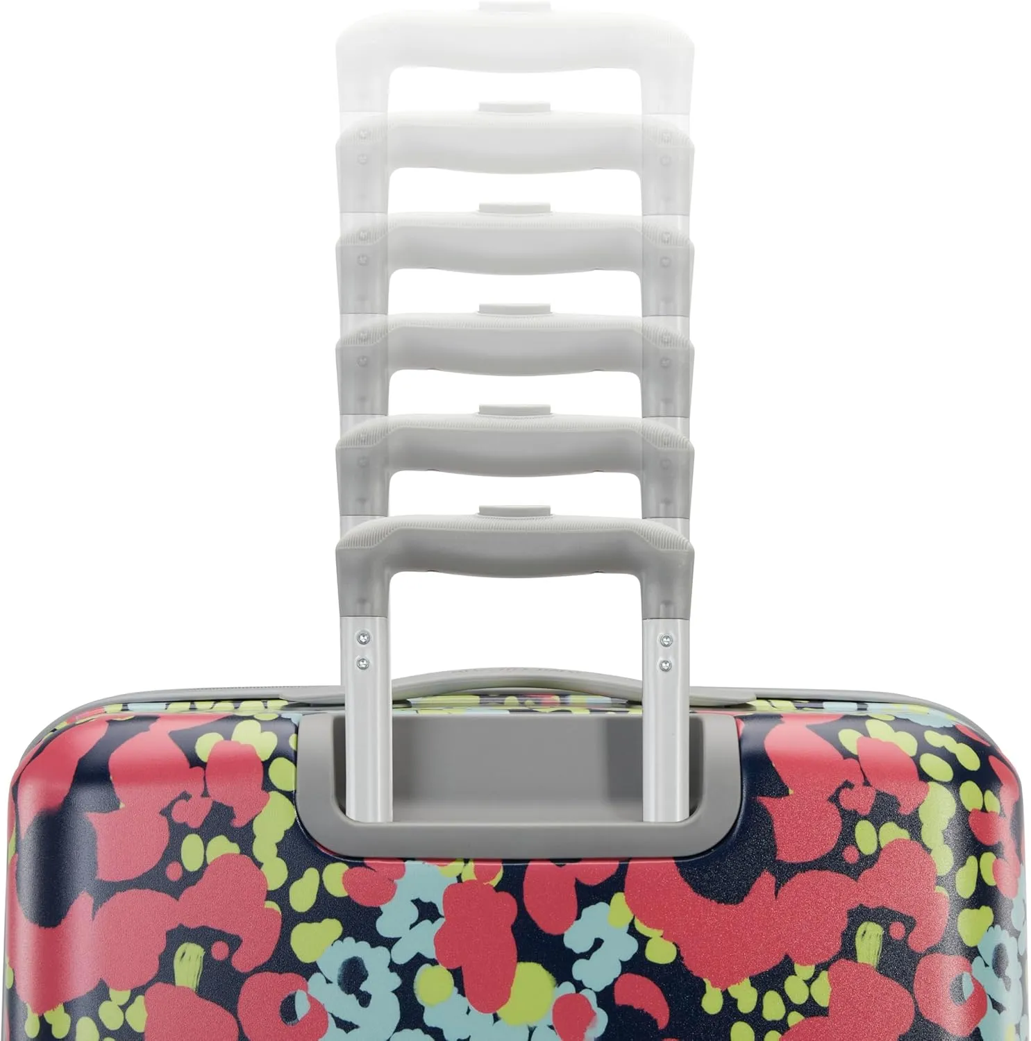 American Tourister Moonlight Hardside Expandable Luggage with Spinner Wheels, Poppy Pattern, Carry-On 20-Inch