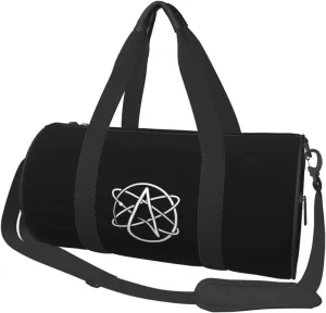 Atheist Atom Symbol Travel Luggage Duffel Bag Sports Rolling Foldable Duffel Bag