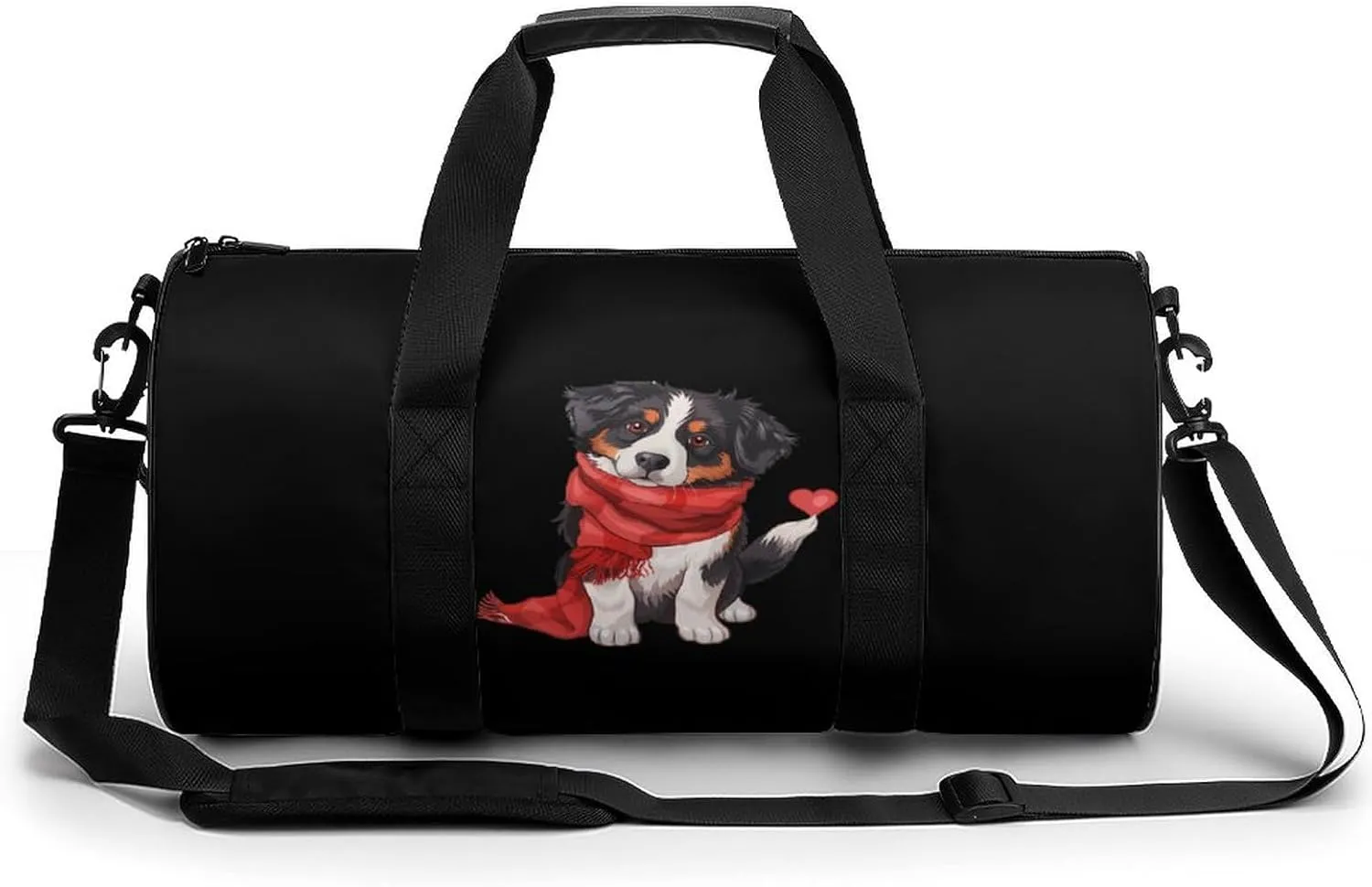 Australian Shepherd Dog Gym Bag Lightweight Carry On Duffel Bag Athletic Sports Travel Bag Weekender Bag for Men Women