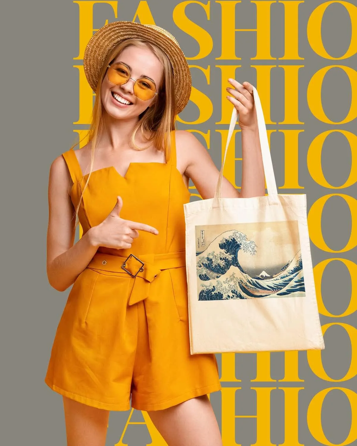 AUSVKAI Canvas Tote Bag Aesthetic for Women, Cute Reusable Cloth Cotton Bags for Shopping Beach Trendy Gifts