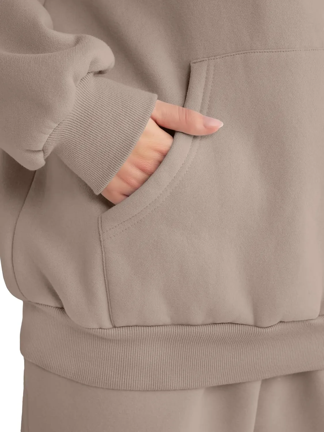 AUTOMET Womens 2 Piece Outfits Lounge Hoodie Sweatsuit Sets Oversized Sweatshirt Baggy Fall Fashion Sweatpants with Pockets