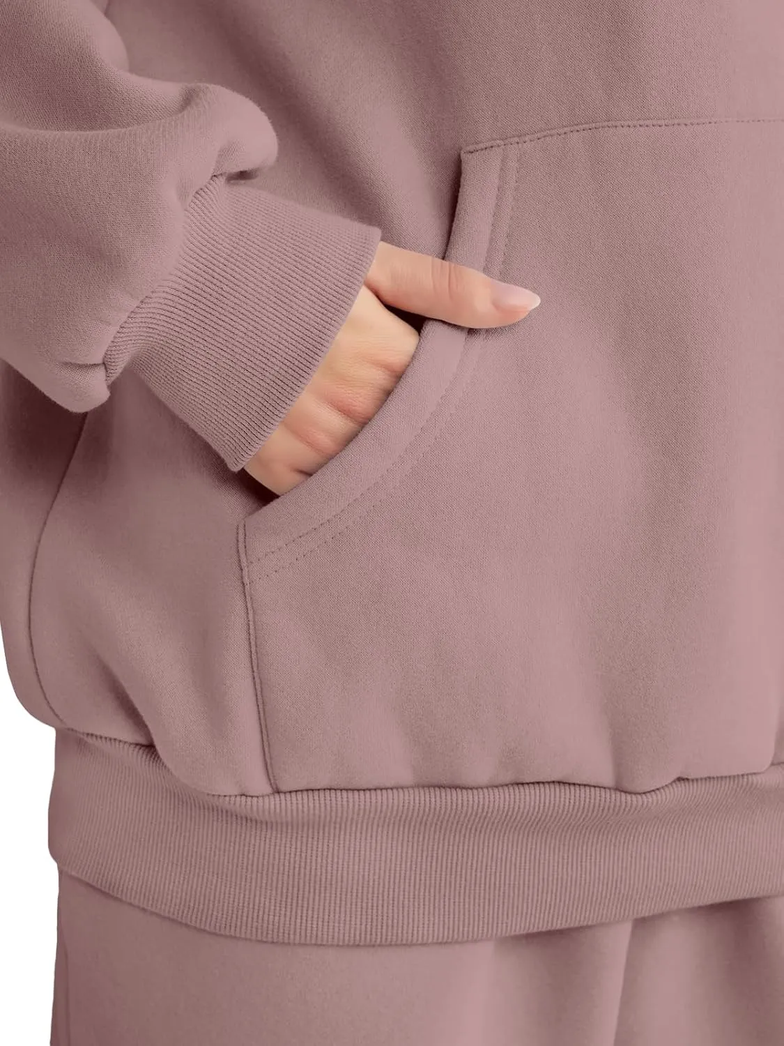 AUTOMET Womens 2 Piece Outfits Lounge Hoodie Sweatsuit Sets Oversized Sweatshirt Baggy Fall Fashion Sweatpants with Pockets