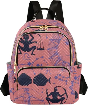 Backpack for Women Fashion Travel Work Anti-theft Bag Business Computer Backpack Purse (Medium Pattren 4)