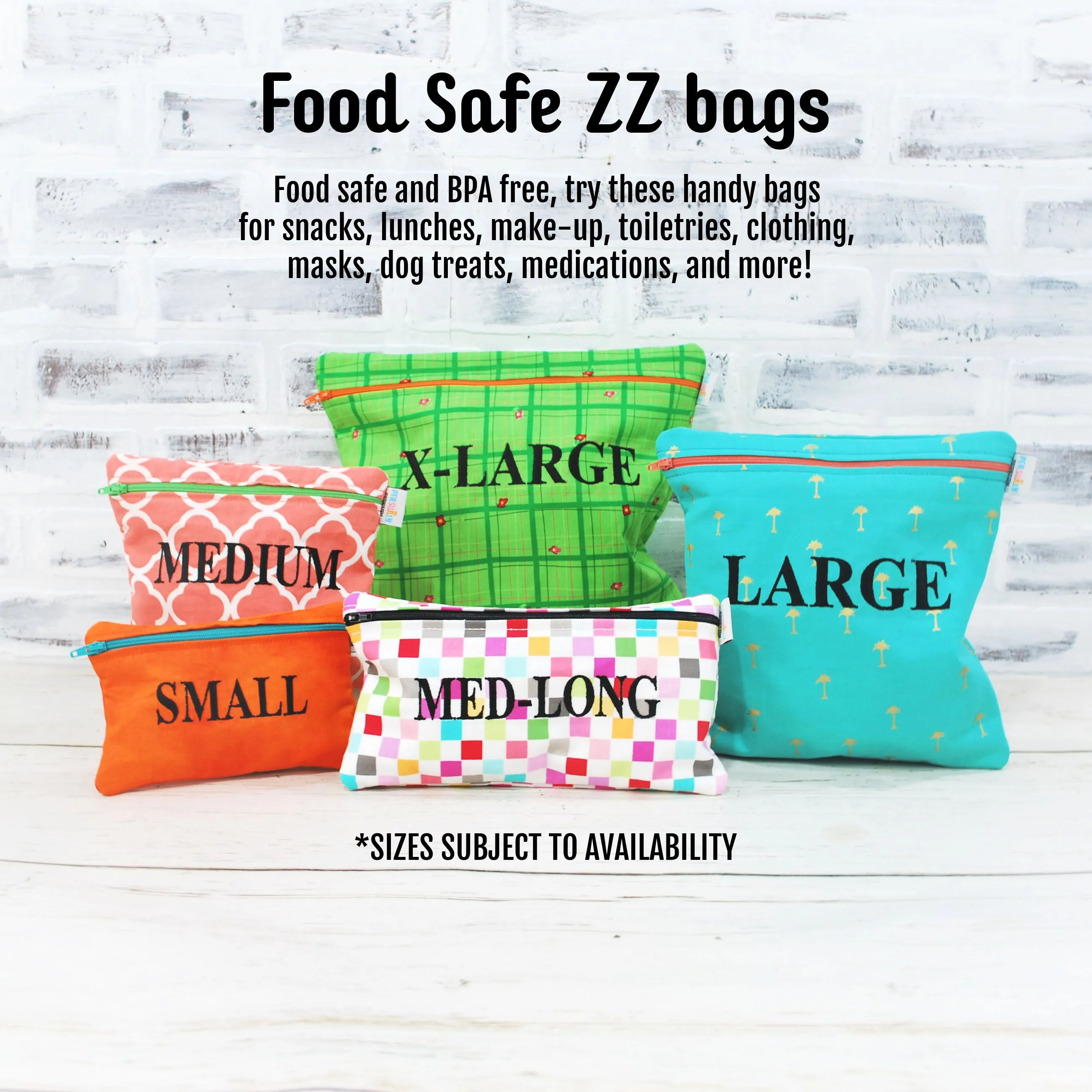 Basketballs Personalized Reusable Food Bag