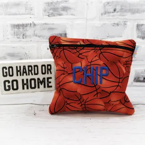 Basketballs Personalized Reusable Food Bag