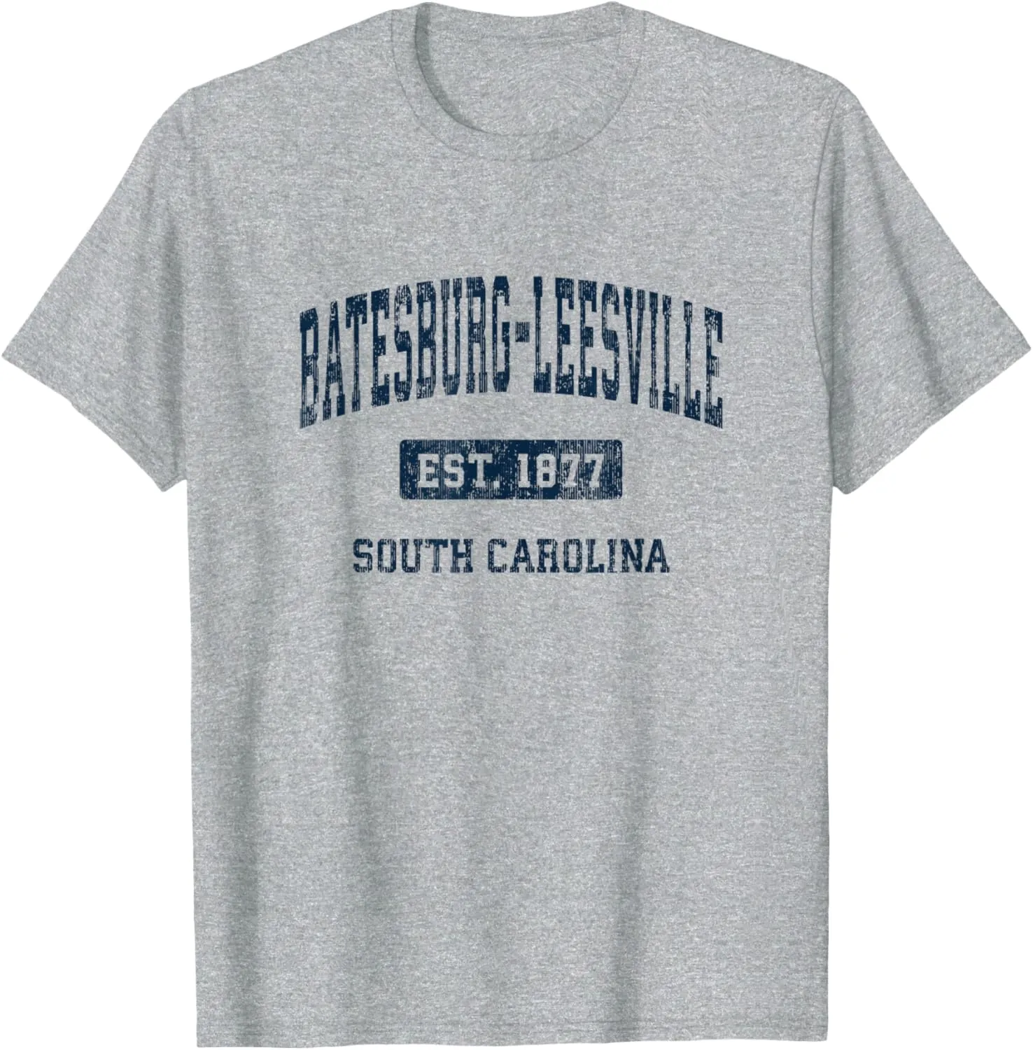 Batesburg-Leesville South Carolina SC Vintage Athletic Sport T-Shirt