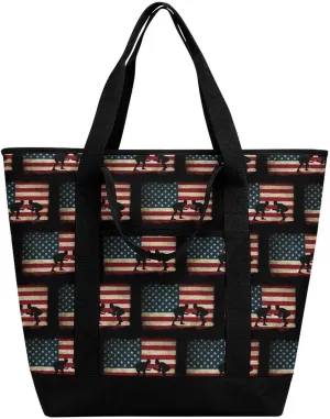 Beautiful Monarch Butterfly Fashionable Large Capacity Insulated Shopping Bag