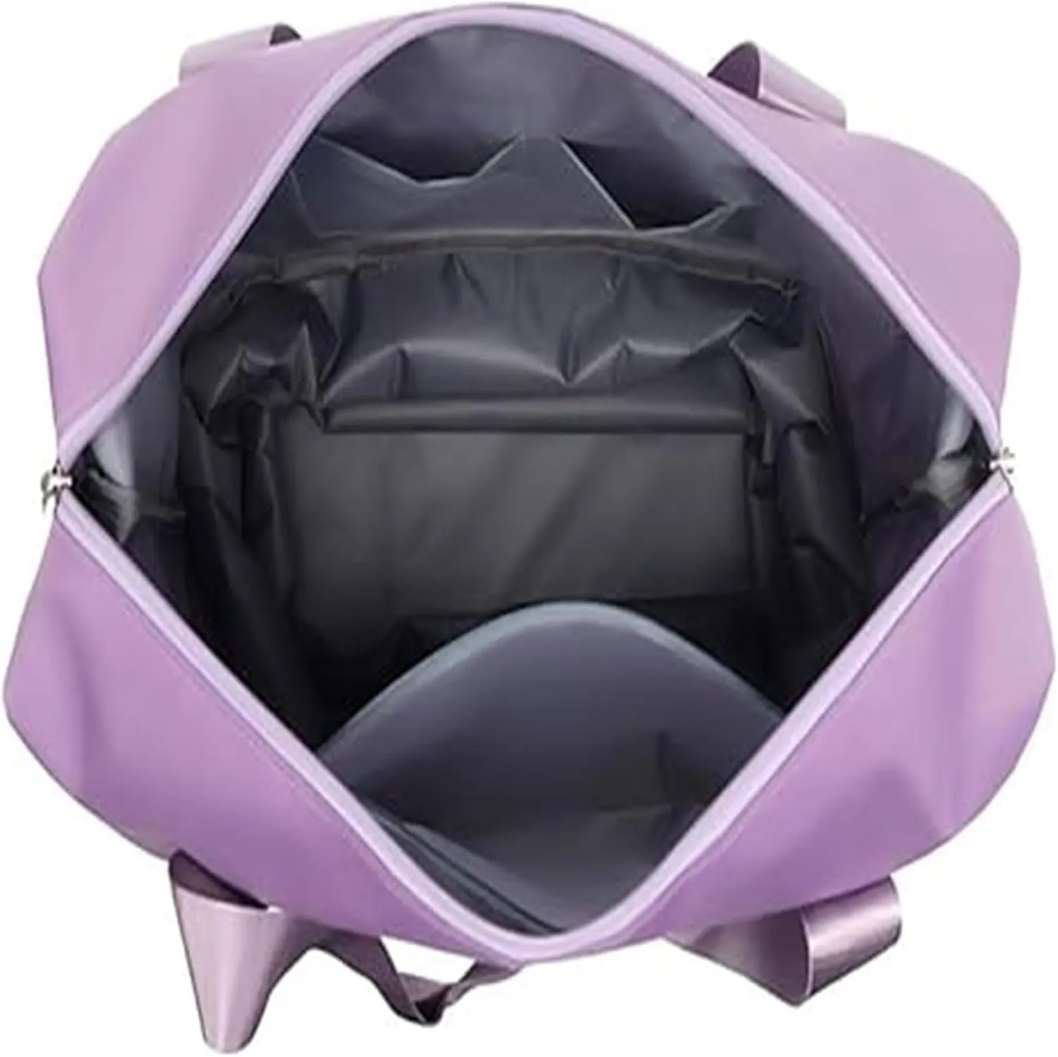 Beente Travel Bags With Wheels - Beente Expandable Travel Bag, 2025 New Large Capacity Bag, Universal Wheel Removable, Camping, Weekend Trips (Light Purple)