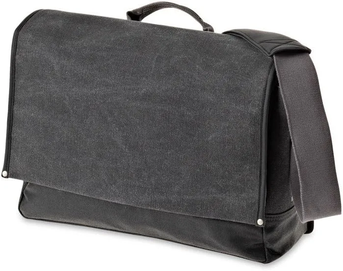 Bell Basil Urban Fold Messenger Bag, Charcoal Black