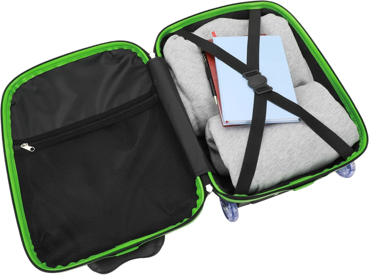 Bioworld Minecraft Creeper 2-Pack Carry On Luggage Set