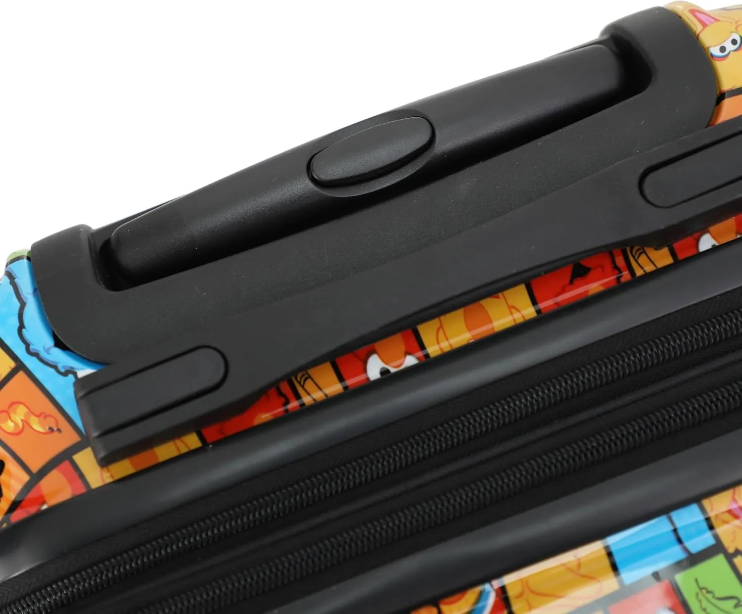 Bioworld Sesame Street All-Over Print Character Panels 20" Carry-On Luggage
