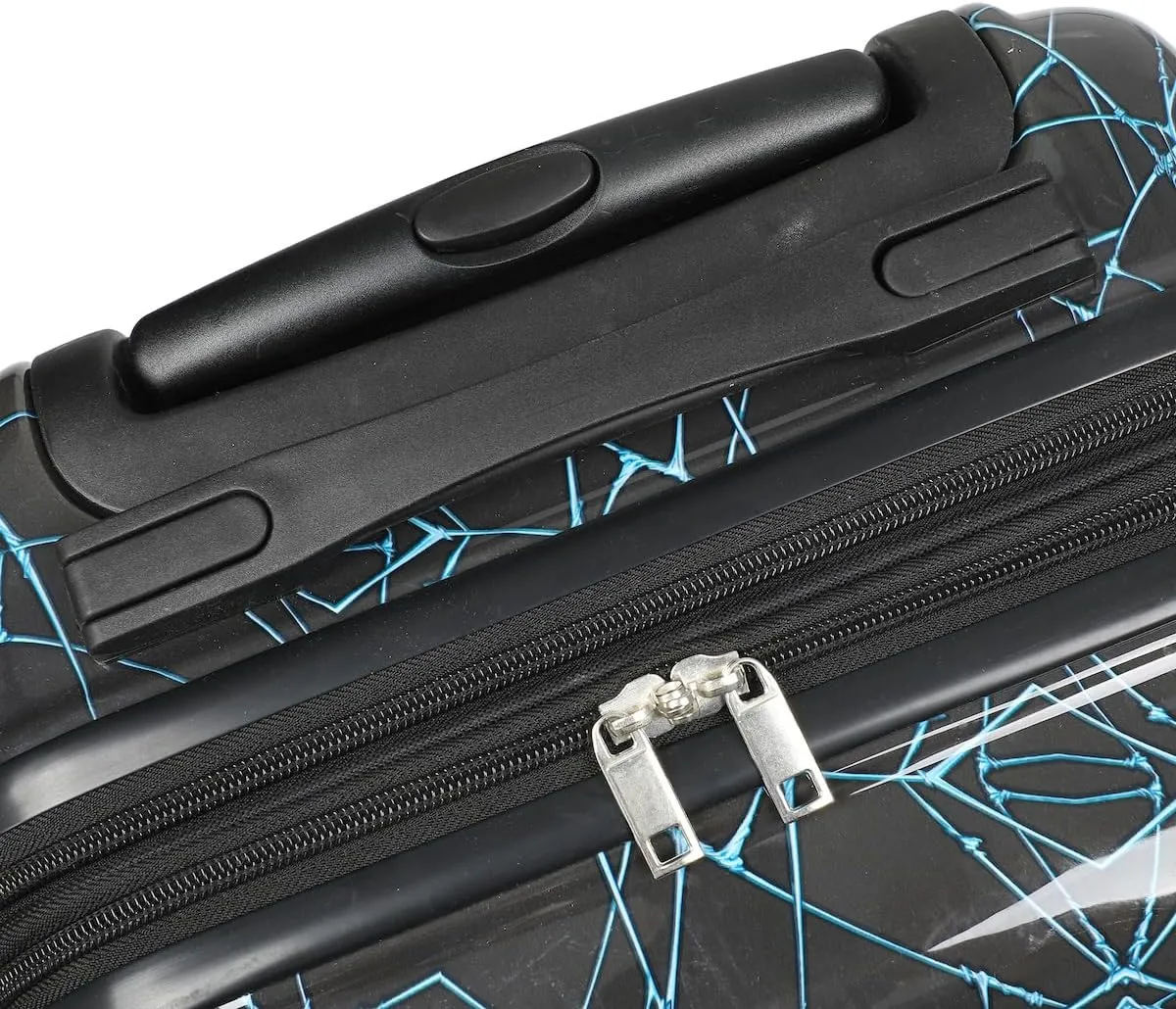 Bioworld Spider-Man Spider Webs Black 20" Rolling Luggage