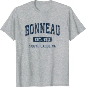 Bonneau South Carolina SC Vintage Athletic Sports Design T-Shirt