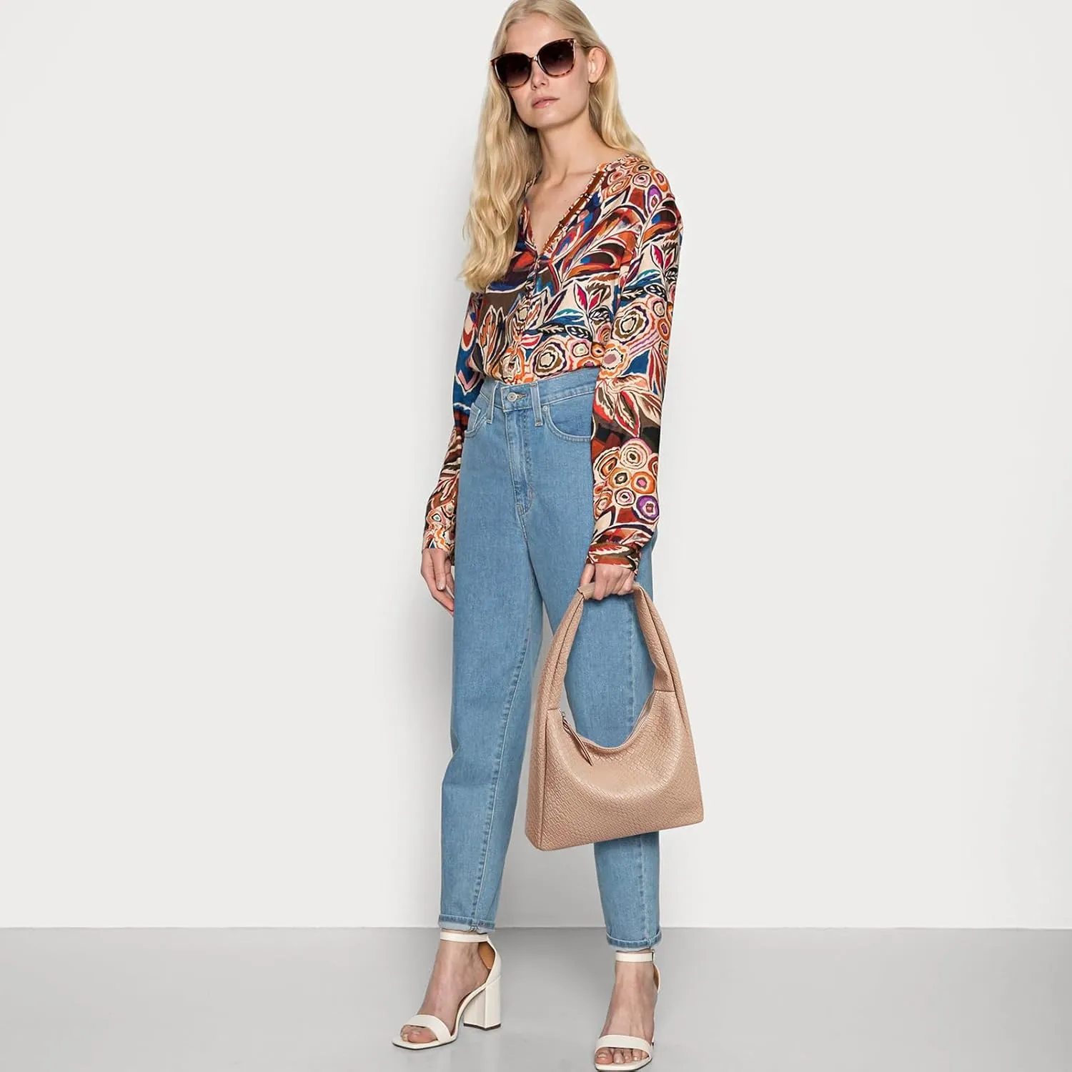 BOSTANTEN Shoulder Bag for Women Trendy Summer Hobo Handbag Purse Top-handlde Tote Bag