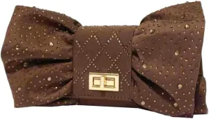 Bow Clutch Purses Women 2025 Pleated Evening Bag Formal Vintage Rhinestone Satin Handbags for Bridal Wedding Party