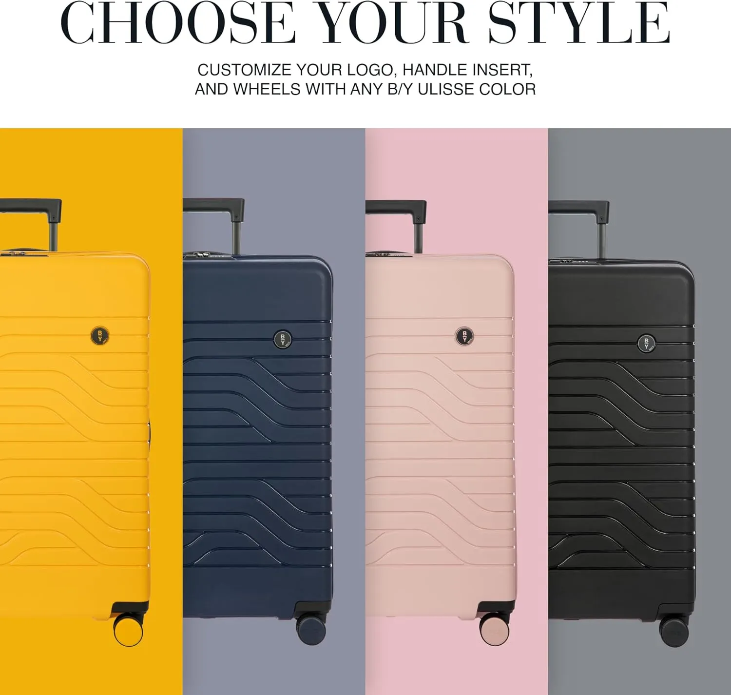 Bric's 30" Expandable Spinner Suitcase - Travel Luggage with TSA-Approved Lock and Hard Shell Exterior - B|Y Ulisse - Ocean Blue