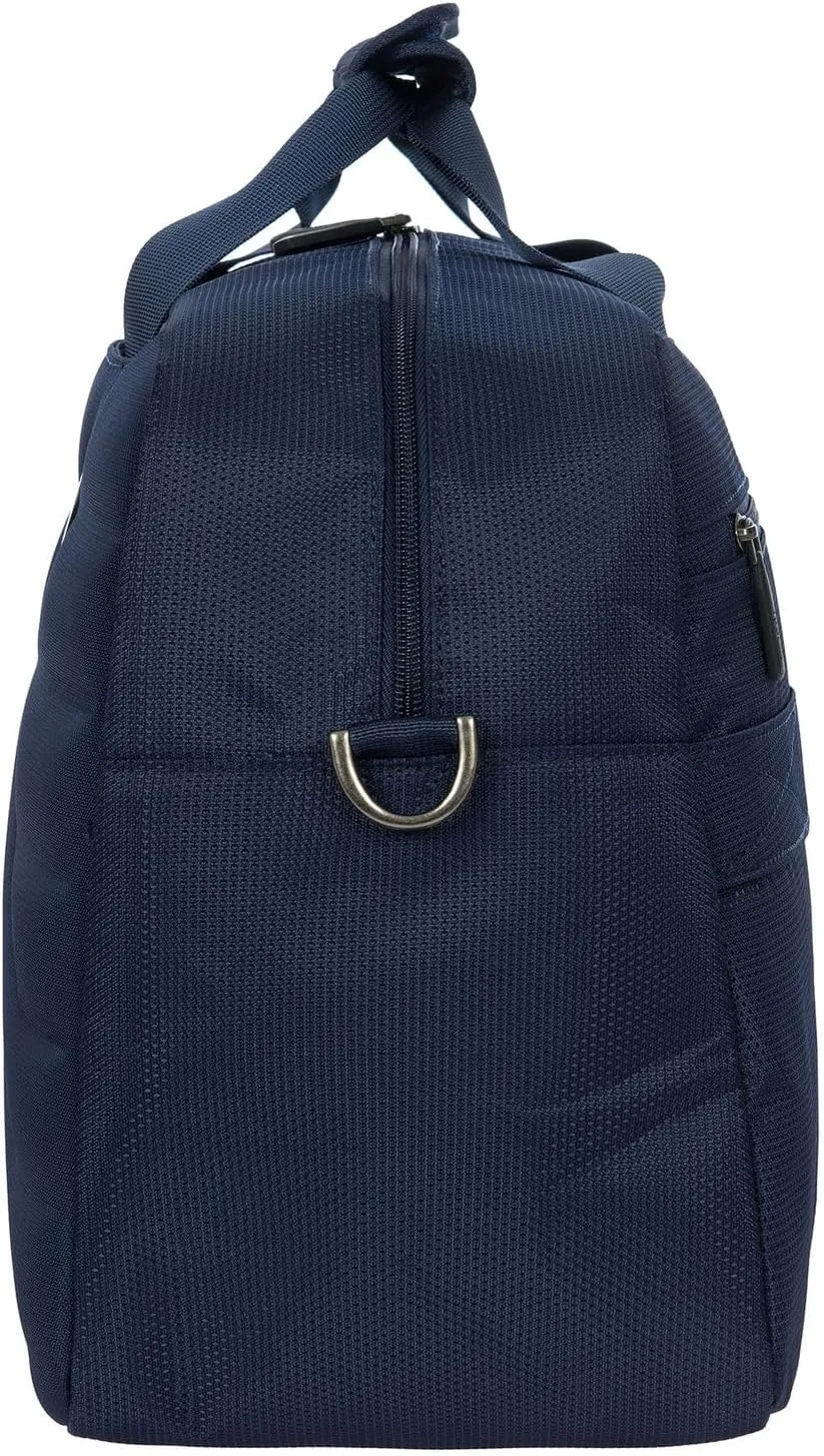 Bric's B|Y Ulisse Duffel Bag - Luxury Weekender Bags for Women and Men - Premium Carry On Bag and Overnight Bags - The Perfect Personal Item Bag for Travel - Ocean Blue