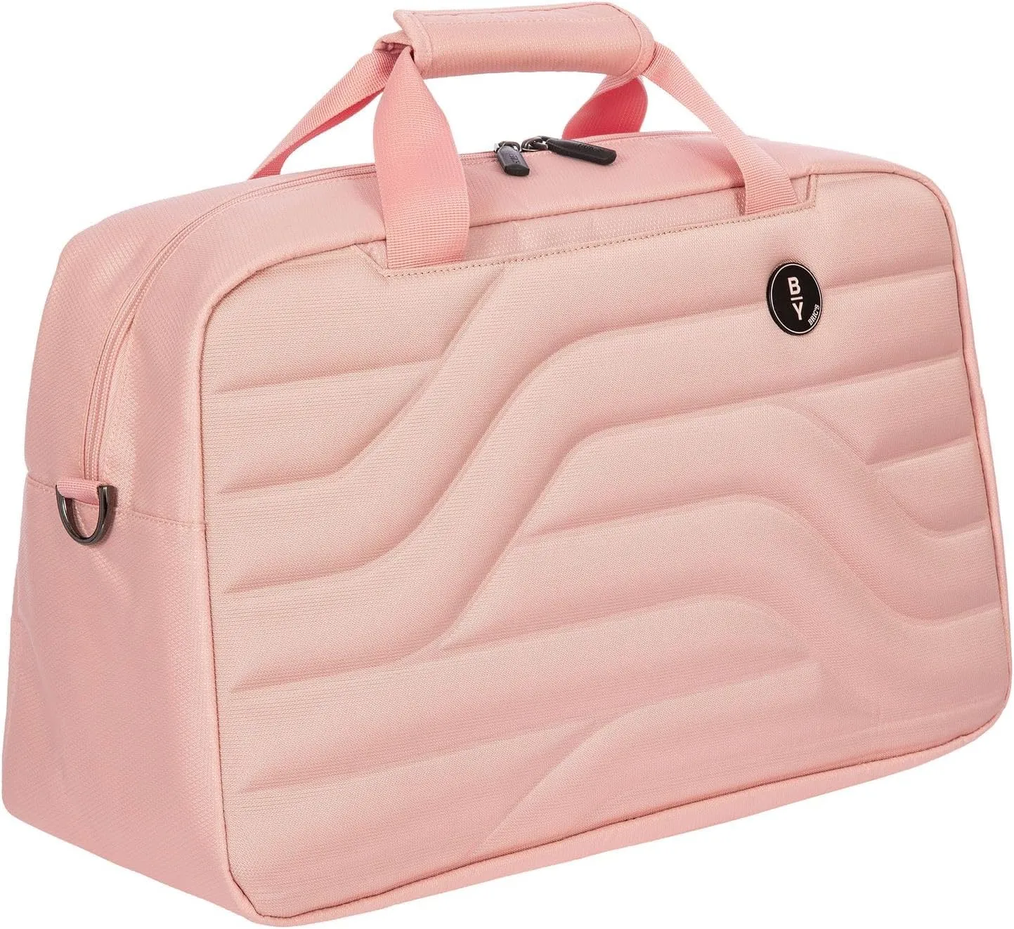 Bric's B|Y Ulisse Duffel Bag - Luxury Weekender Bags for Women and Men - Premium Carry On Bag and Overnight Bags - The Perfect Personal Item Bag for Travel - Pearl Pink