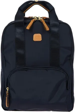 Bric's X-Travel Urban Backpack - 14 Inch - Carry On Bag for Men and Women - Travel Accessory - Navy