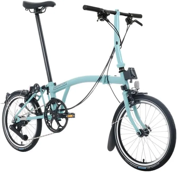 Brompton Folding Commuter Bike C Line 12-Speed | Compact, Lightweight, Urban Bike for Adults