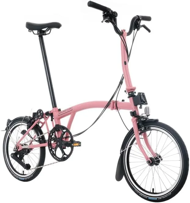 Brompton Folding Commuter Bike C Line 12-Speed | Compact, Lightweight, Urban Bike for Adults