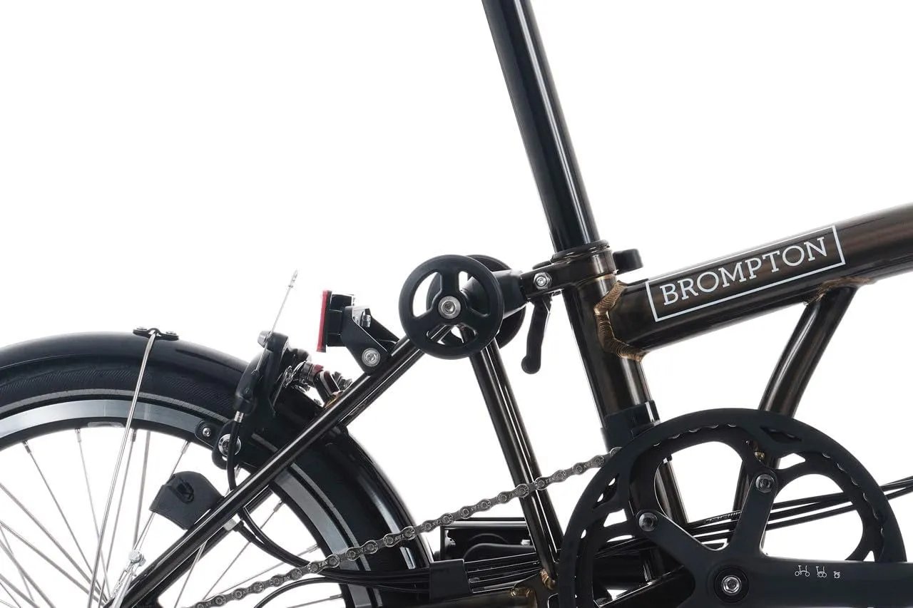 Brompton Folding Commuter Bike C Line 12-Speed | Compact, Lightweight, Urban Bike for Adults
