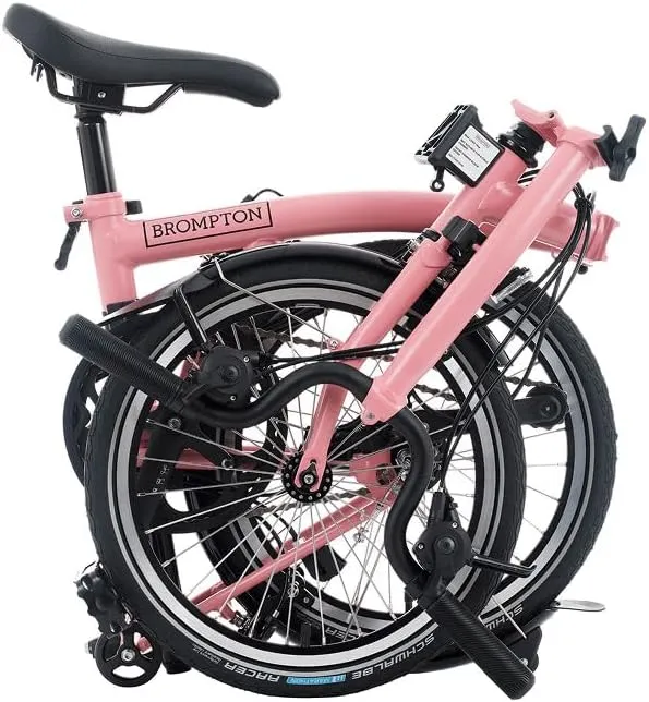 Brompton Folding Commuter Bike C Line 12-Speed | Compact, Lightweight, Urban Bike for Adults