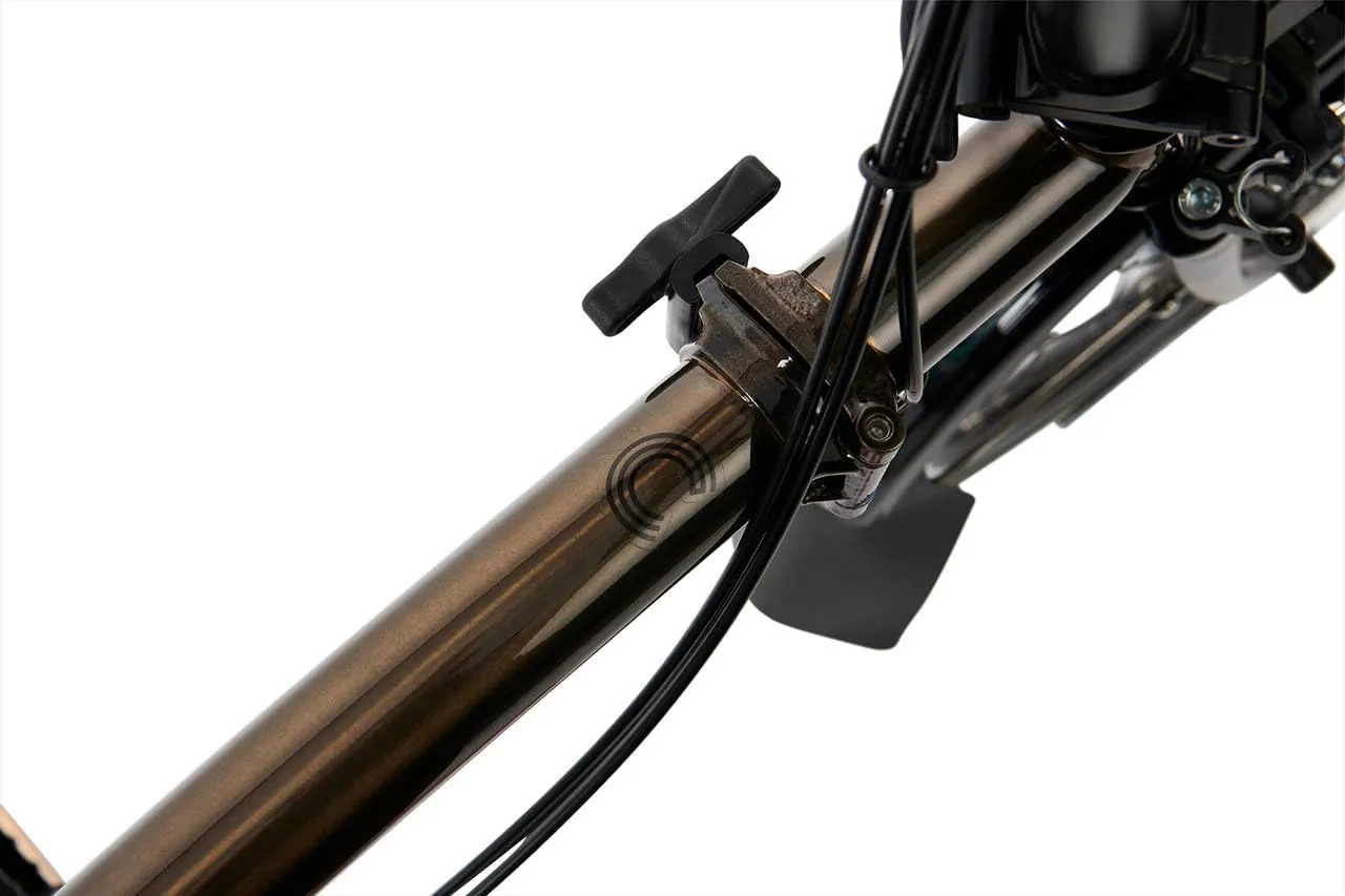 Brompton Folding Commuter Bike C Line 12-Speed | Compact, Lightweight, Urban Bike for Adults