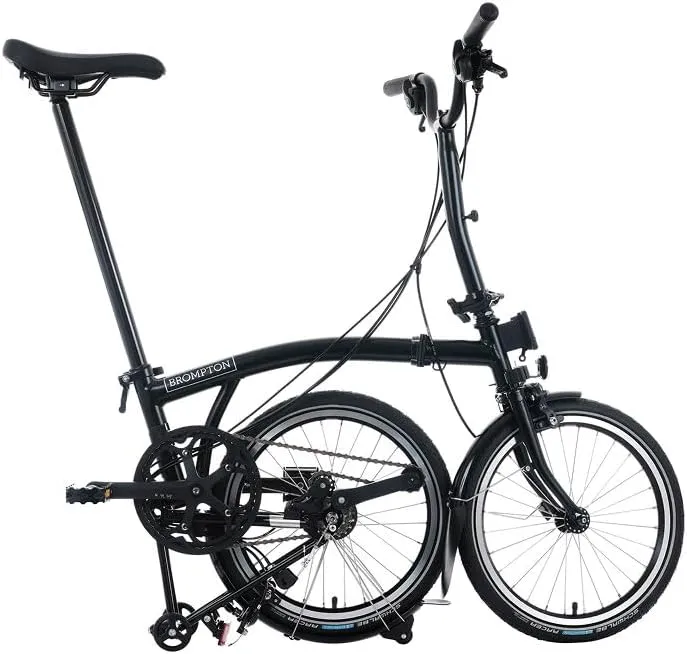 Brompton Folding Commuter Bike C Line 12-Speed | Compact, Lightweight, Urban Bike for Adults