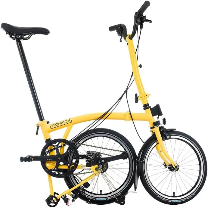 Brompton Folding Commuter Bike C Line 12-Speed | Compact, Lightweight, Urban Bike for Adults