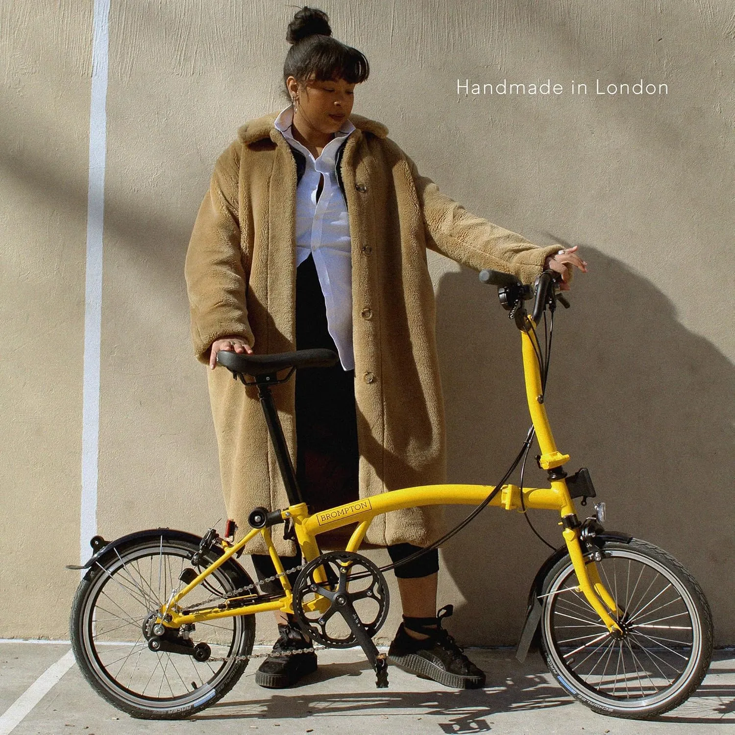 Brompton Folding Commuter Bike C Line 12-Speed | Compact, Lightweight, Urban Bike for Adults