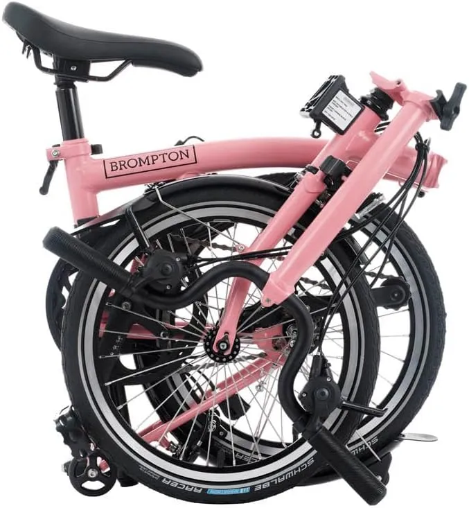 Brompton Folding Commuter Bike C Line 12-Speed | Compact, Lightweight, Urban Bike for Adults