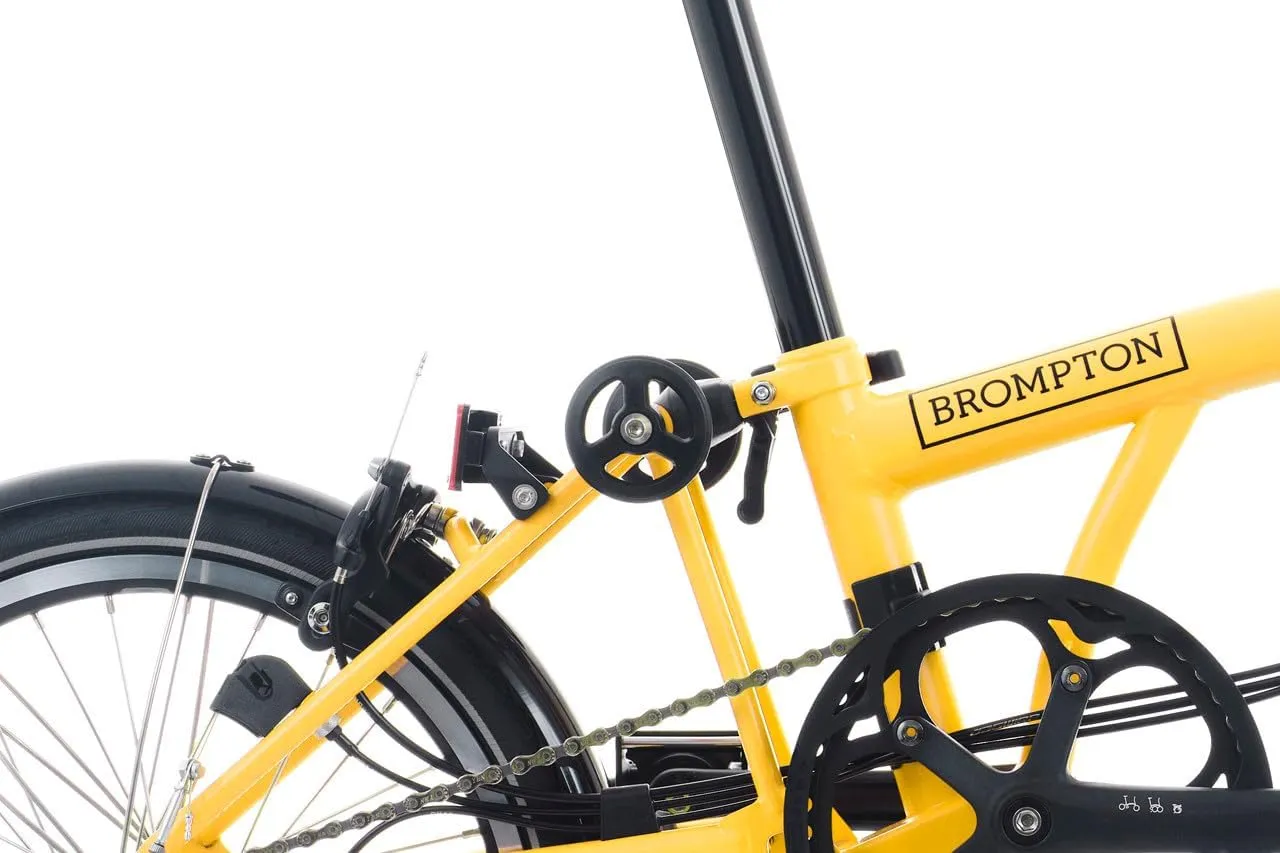 Brompton Folding Commuter Bike C Line 12-Speed | Compact, Lightweight, Urban Bike for Adults